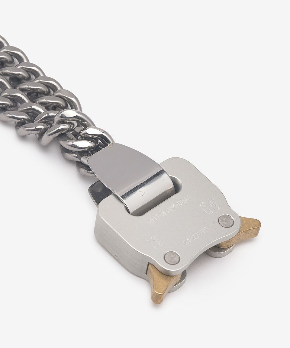 MUSINSA公式 | 1017 ALYX 9SM Double Chain Bracelet - Silver