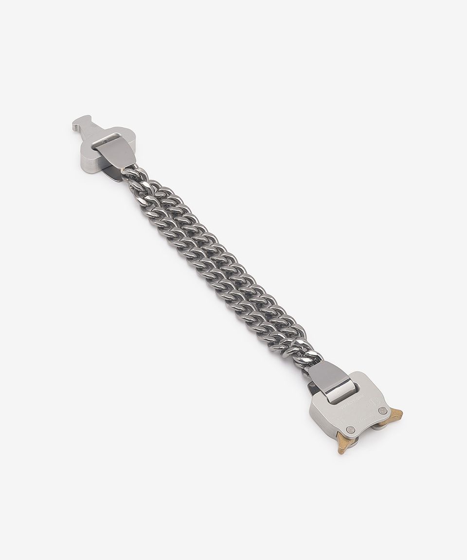 MUSINSA公式 | 1017 ALYX 9SM Double Chain Bracelet - Silver