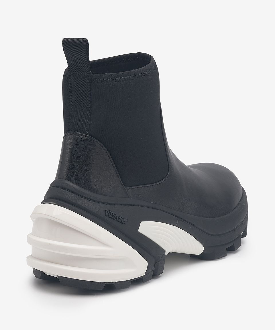 MUSINSA公式 | 1017 ALYX 9SM レザーミッドブーツ - ブラック:ホワイト