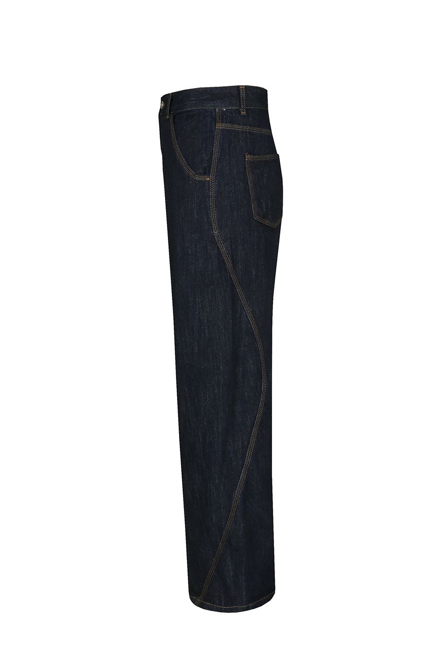 MUSINSA | 51PERCENT Tunnel lining wide pants - RAW