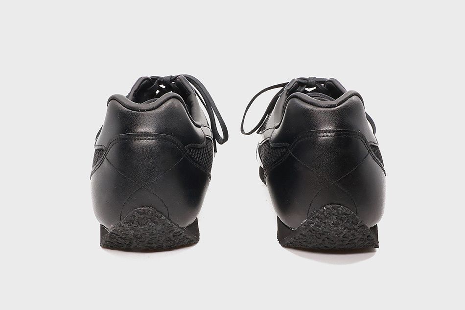MUSINSA公式 | YASE [Lab Series] Spider Leather Sneakers Black