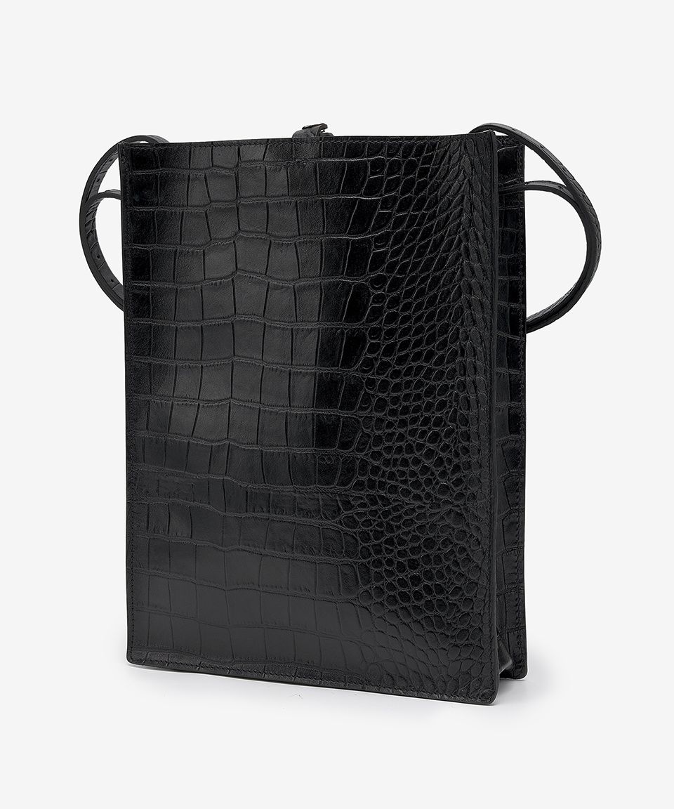 MUSINSA | OUR LEGACY Sub Tote Bag - Black / A2218SBL