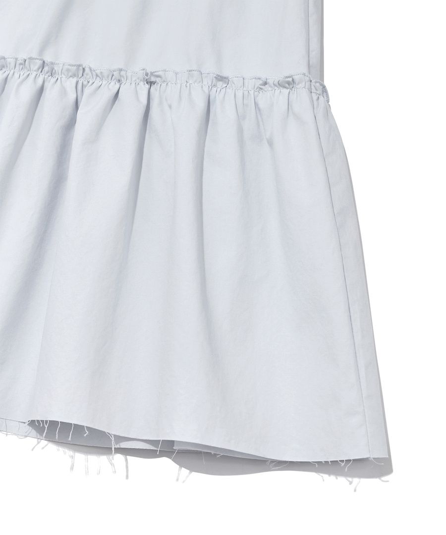 MUSINSA | GLOWNY RODEO TIERED RUFFLE SKIRT (BABY BLUE)