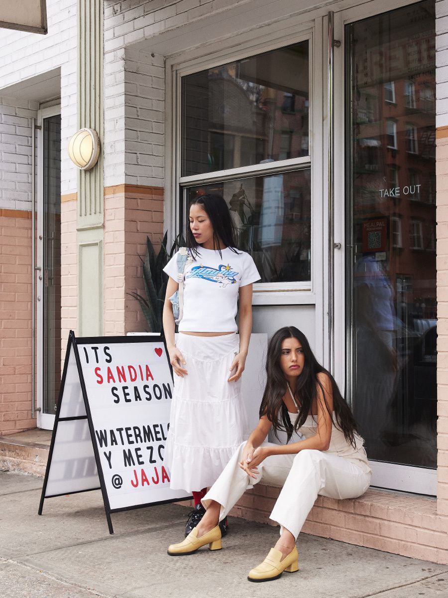 MUSINSA | GLOWNY RODEO TIERED RUFFLE SKIRT (WHITE)