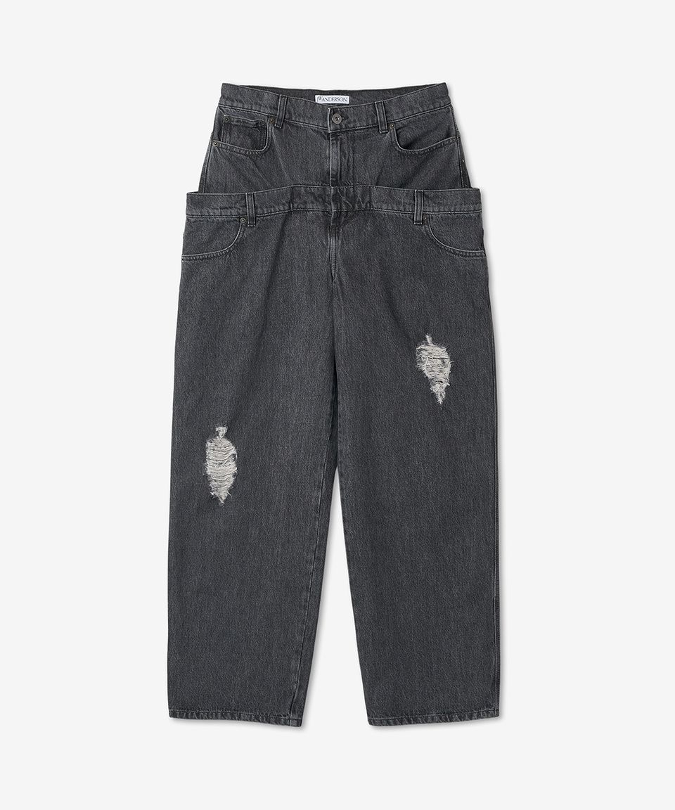 2019aw JW ANDERSON リボンヘムパンツ 2023060116413700000049261.jpg?
