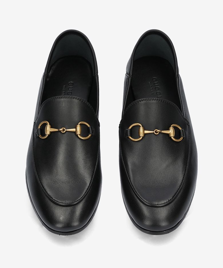 MUSINSA公式 | GUCCI レザー ホースビット ローファー - ブラック 