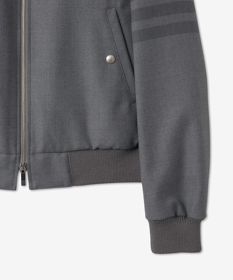 THOM BROWNE グレー ジャケット Thom Browne チェック Hunting ツイードジャケット | グレー | FARFETCH JP