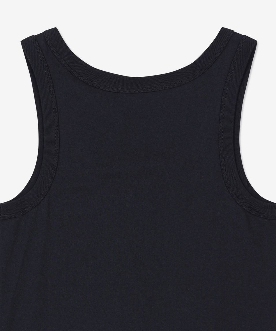 MUSINSA公式 | RAF SIMONS スモールレザーパッチタンクトップ