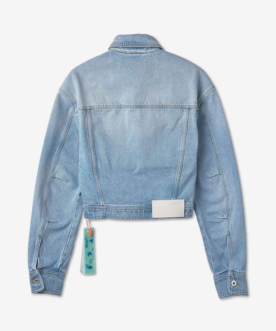 MUSINSA公式 | Off White トイボックス クロップデニムジャケット