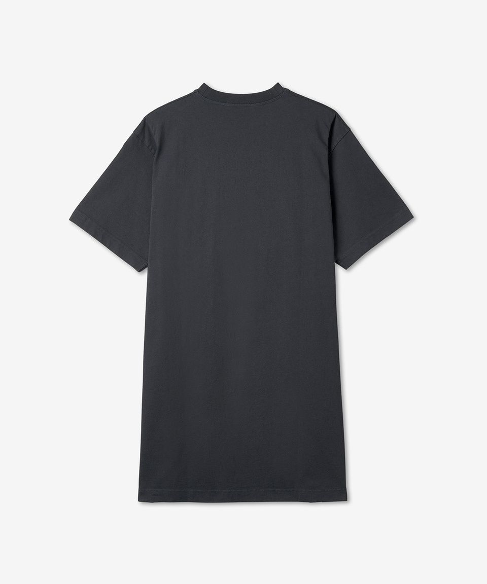 MUSINSA公式 | ACNE STUDIOS コットンTシャツワンピース - ブラック