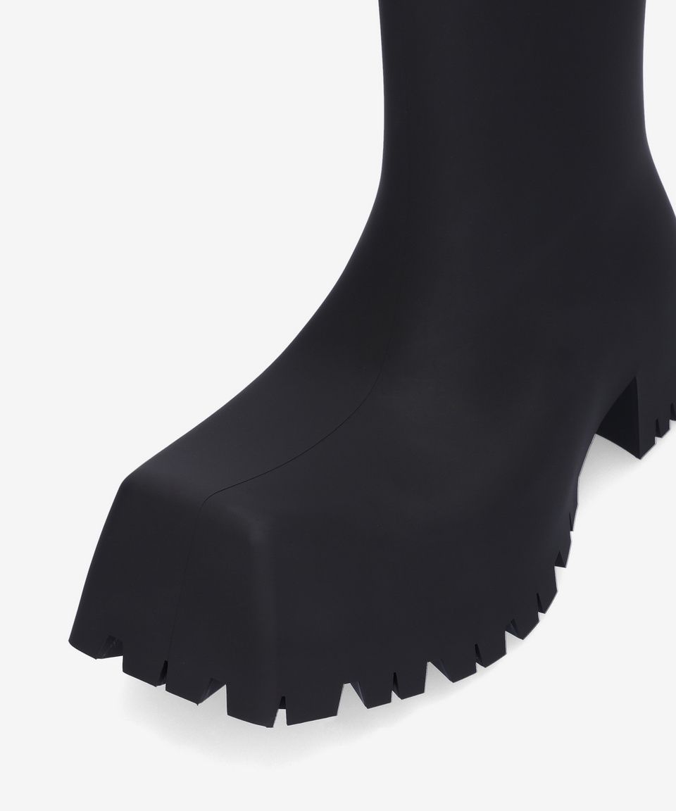 MUSINSA | BALENCIAGA Trooper Rubber Boots - Black / 680660W0FO81000