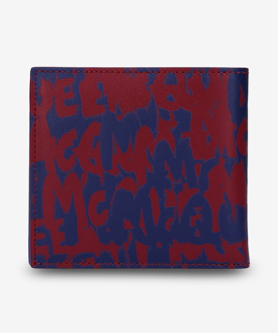 MUSINSA公式 | ALEXANDER McQUEEN 男性グラフィティ二つ折り財布