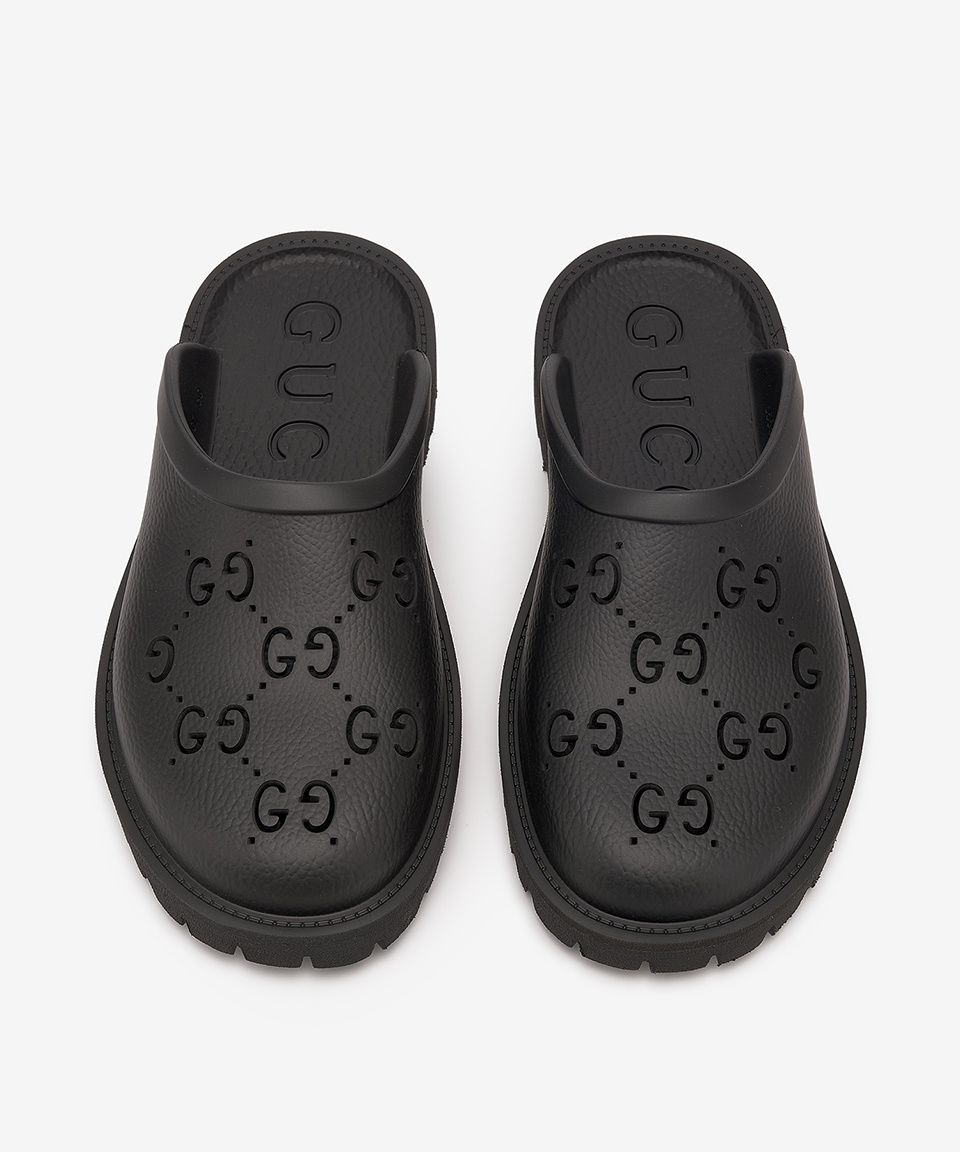 MUSINSA公式 | GUCCI スリッポンサンダル - ブラック / 655517JFB001000