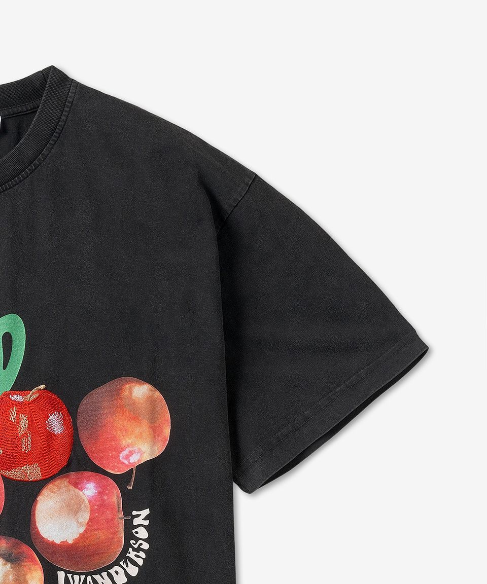 MUSINSA | J.W.ANDERSON Oversized Bad Apple Short Sleeve T-Shirt