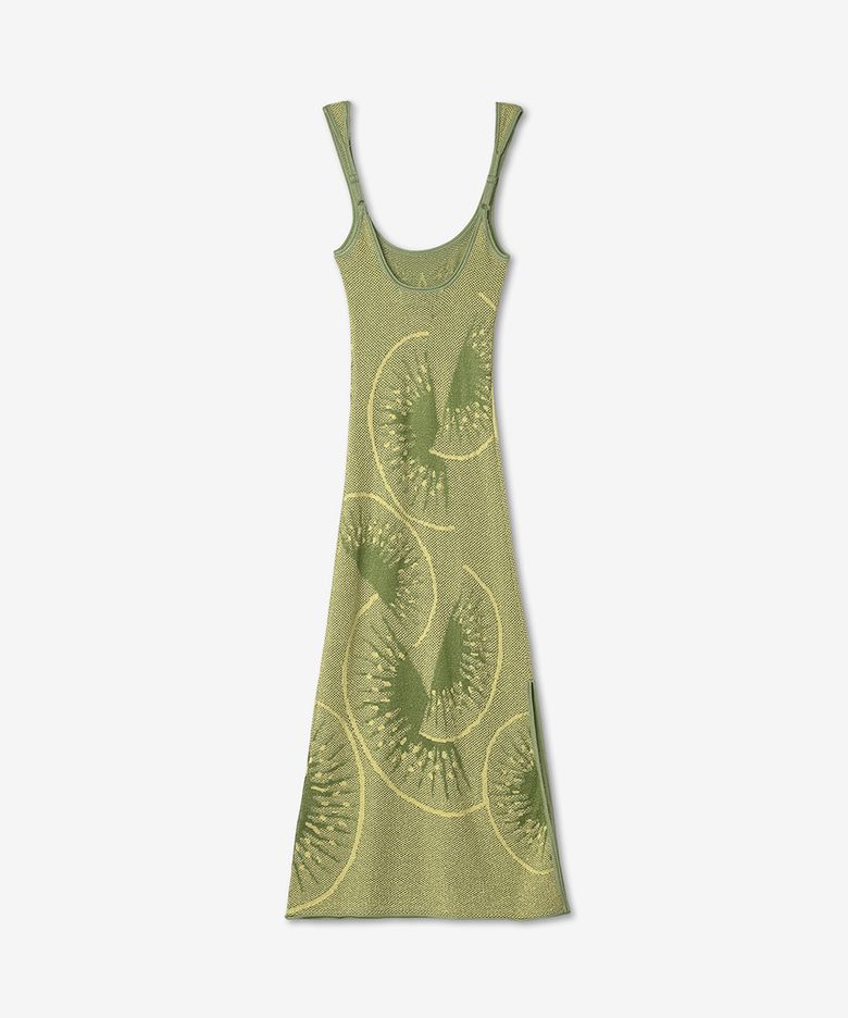 house of sunny green hockney dress House of Sunny | Buy The Galaxy Hockney Dress - grass green online main image 0