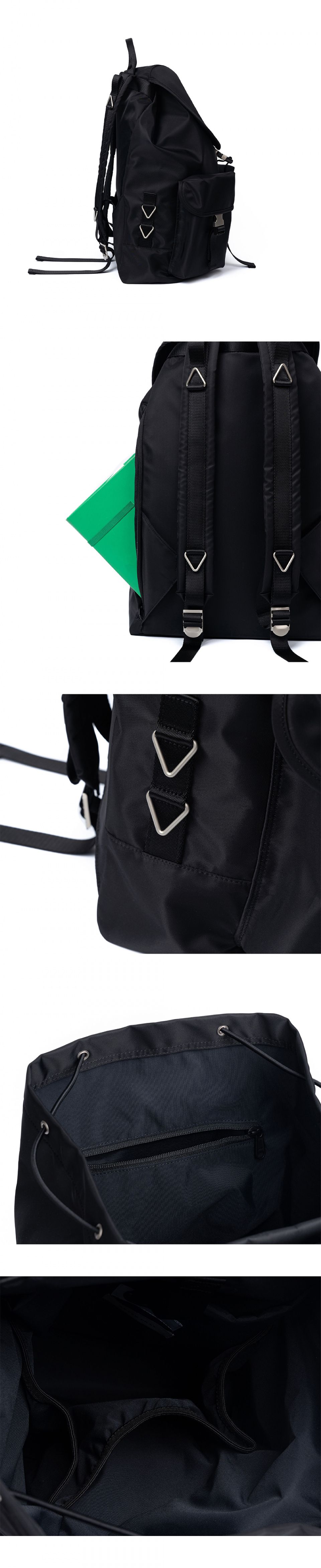 MUSINSA公式 | HAH ARCHIVE [After Pray Edition] 2-Pocket Nylon