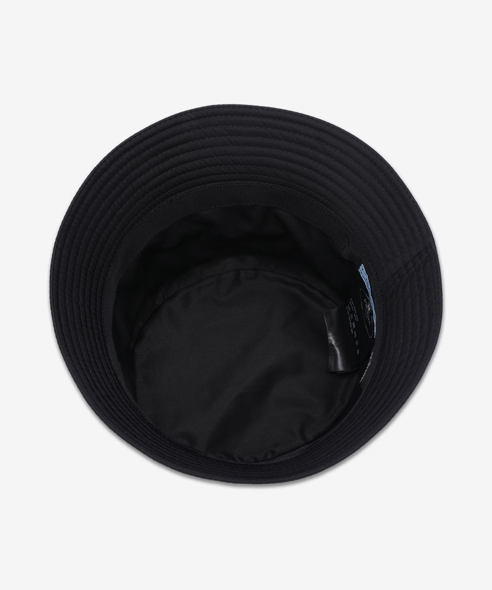 MUSINSA | PRADA Rina Nylon Bucket Hat - Black / 1HC1372DMIF0002