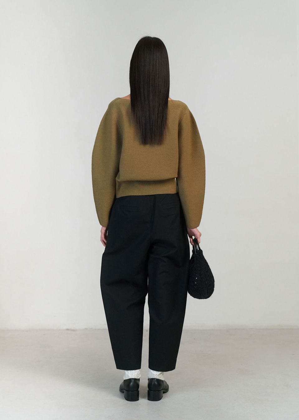 MUSINSA公式 | AMOMENTO SNAP GARCONNE PANTS