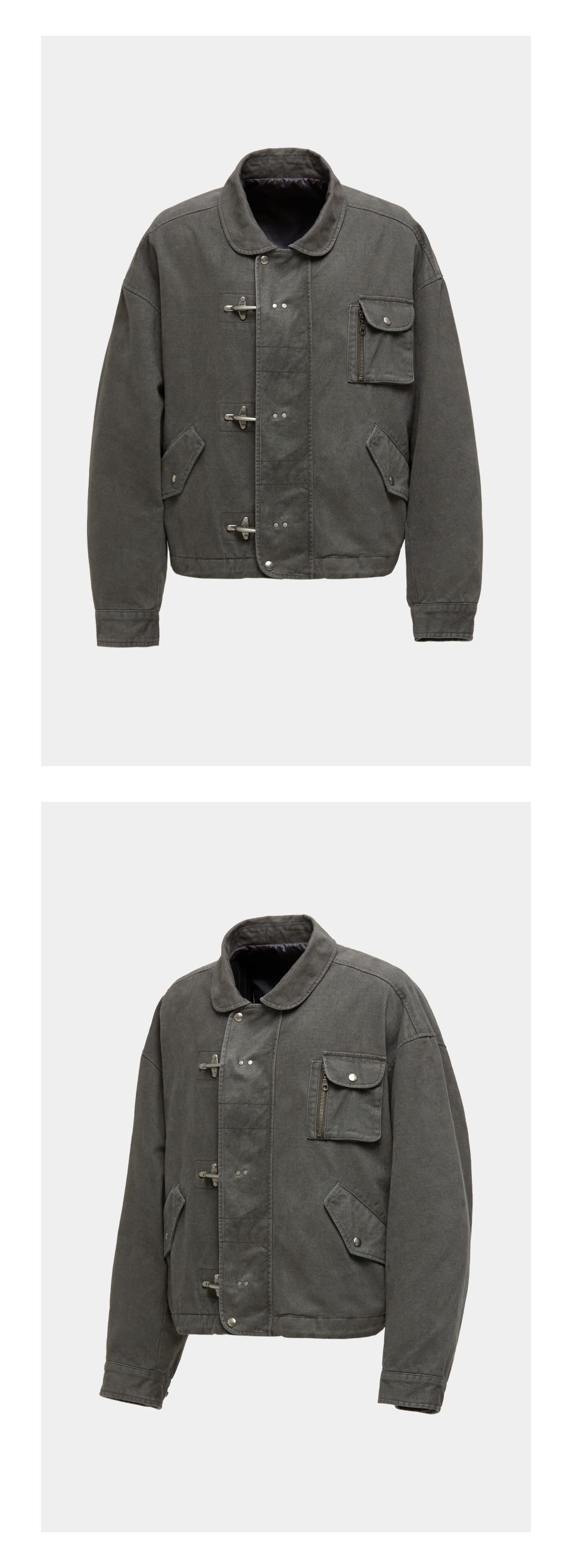 最終値下げ　COOR ウォッシュド ファイヤーマン ジャケット MUSINSA公式 | COOR ウォッシュドファイヤーマンジャケット（ダスティ