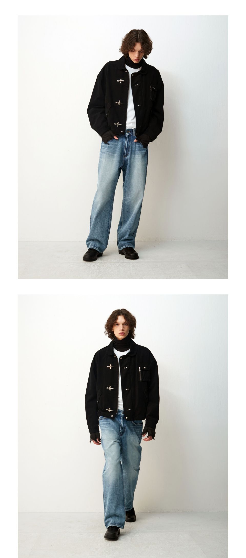 最終値下げ　COOR ウォッシュド ファイヤーマン ジャケット MUSINSA公式 | COOR ウォッシュドファイヤーマンジャケット