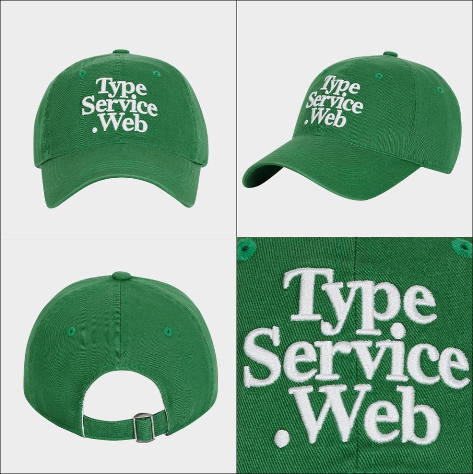 ☆typeservice☆ Typeservice Web Cap Green MUSINSA | TYPESERVICE Typeservice Web Cap [Green]