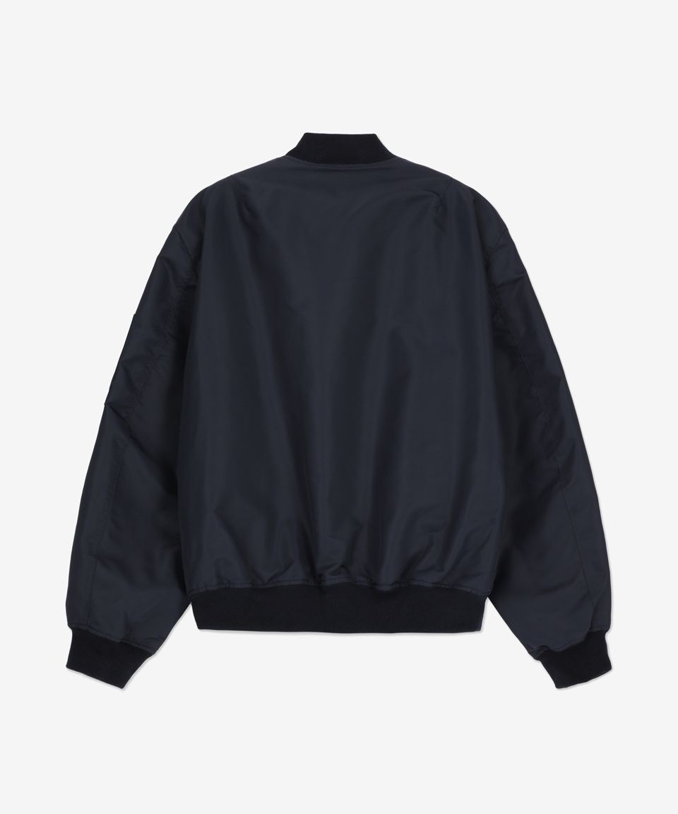 MUSINSA公式 | RAF SIMONS ロゴパッチボンバージャケット - ダーク