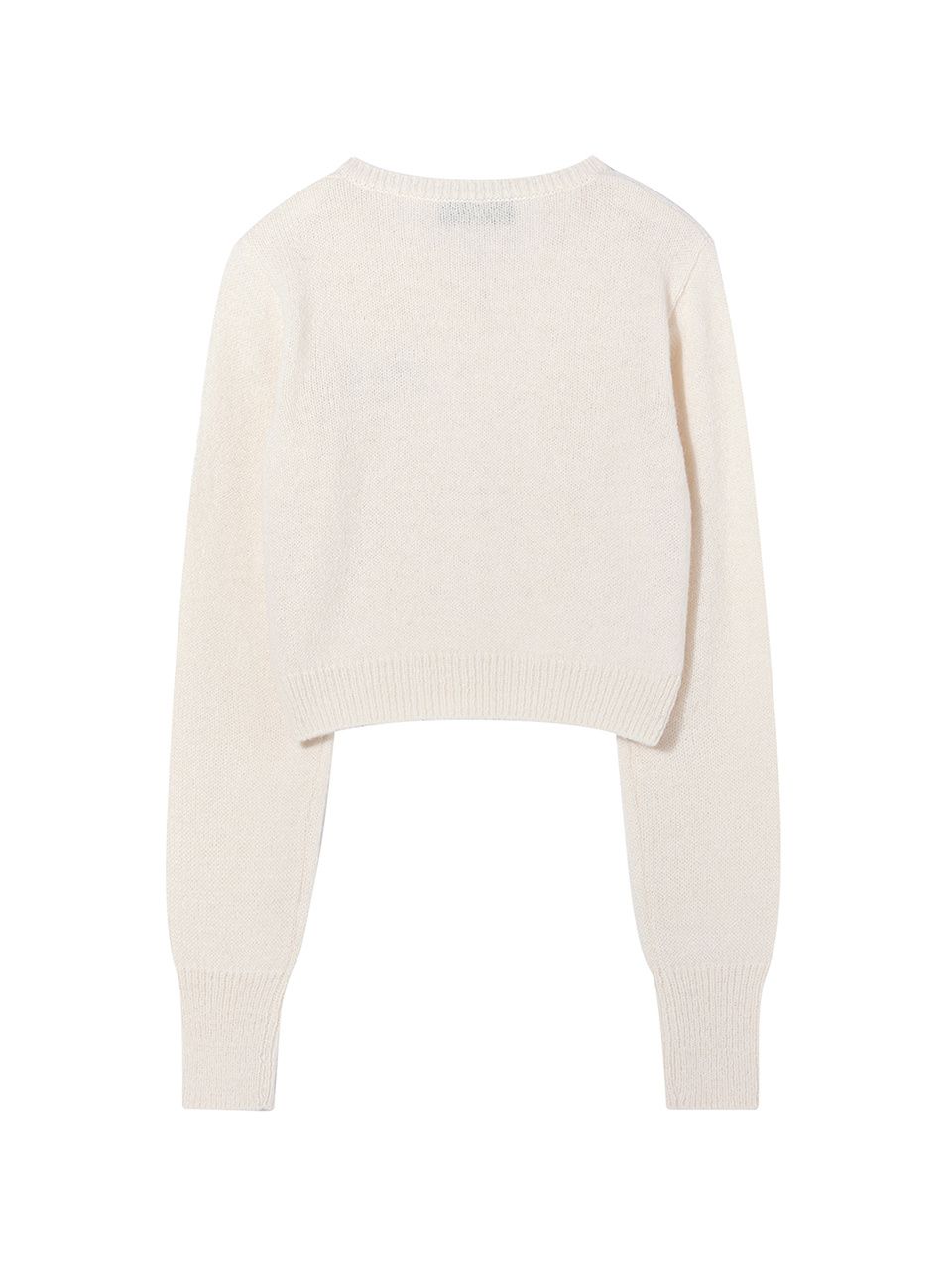 ℳ*.様 nuyuh tulle knit cardigan (ivory) MUSINSA | YOUHEE YOUHEE CROP KNIT CARDIGAN IVORY