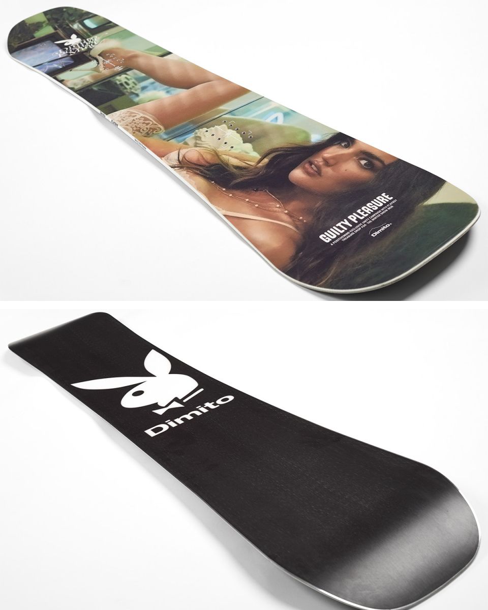 MUSINSA公式 | DIMITO (PLAYBOY x DIMITO) GUILTY PLEASURE SNOWBOARD 147