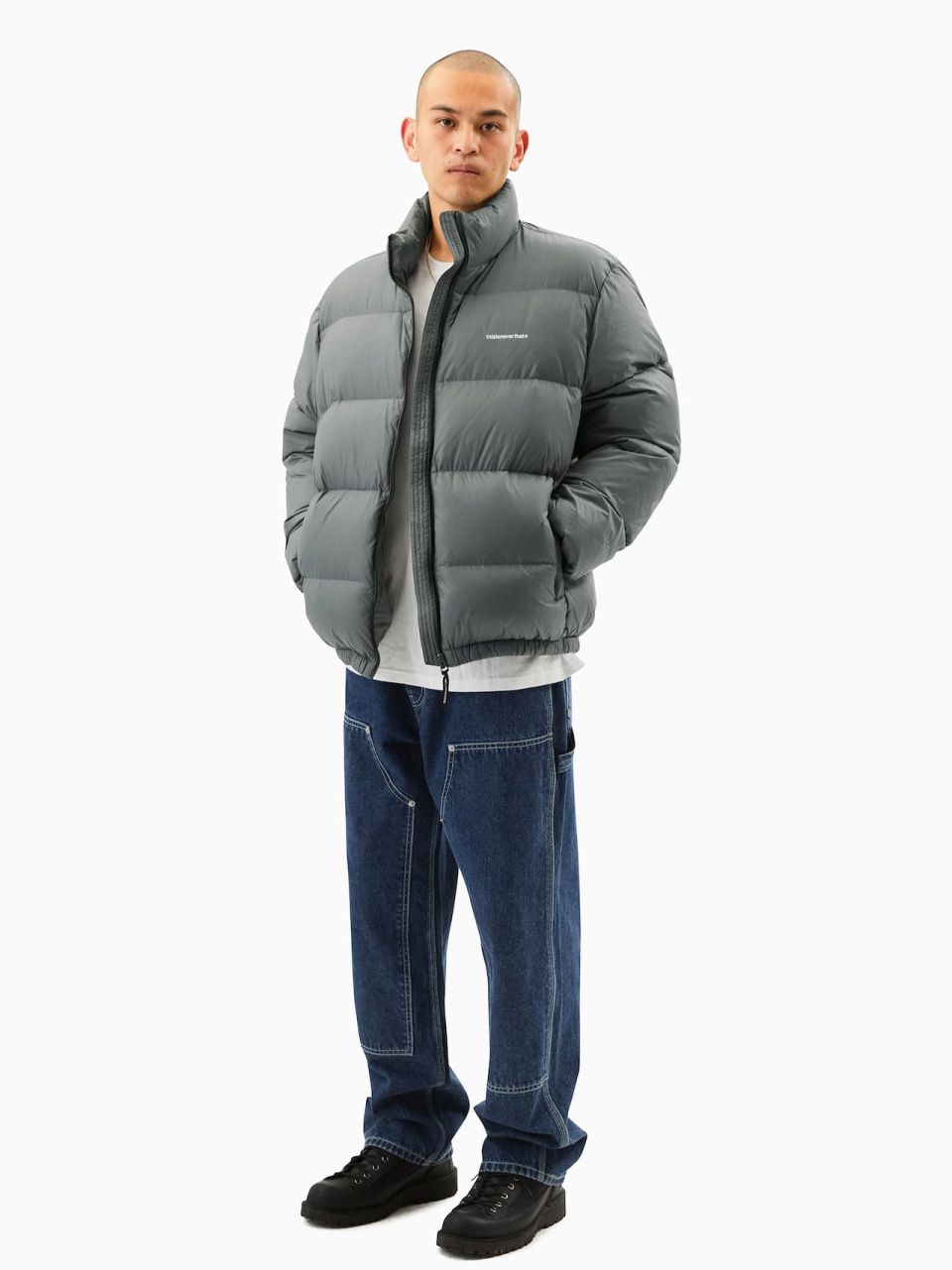 MUSINSA公式 | thisisneverthat PERTEX® T ダウンジャケット グレー