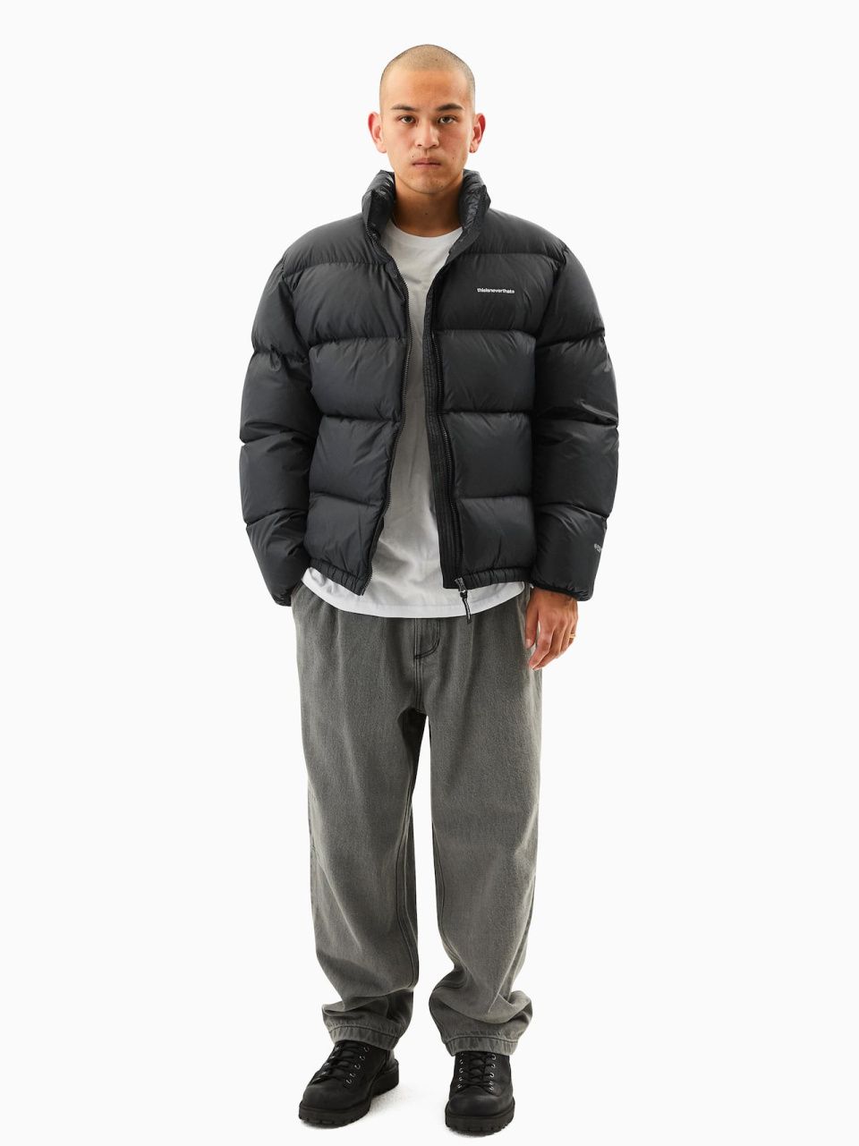 MUSINSA | thisisneverthat PERTEX® T Down Jacket_Black