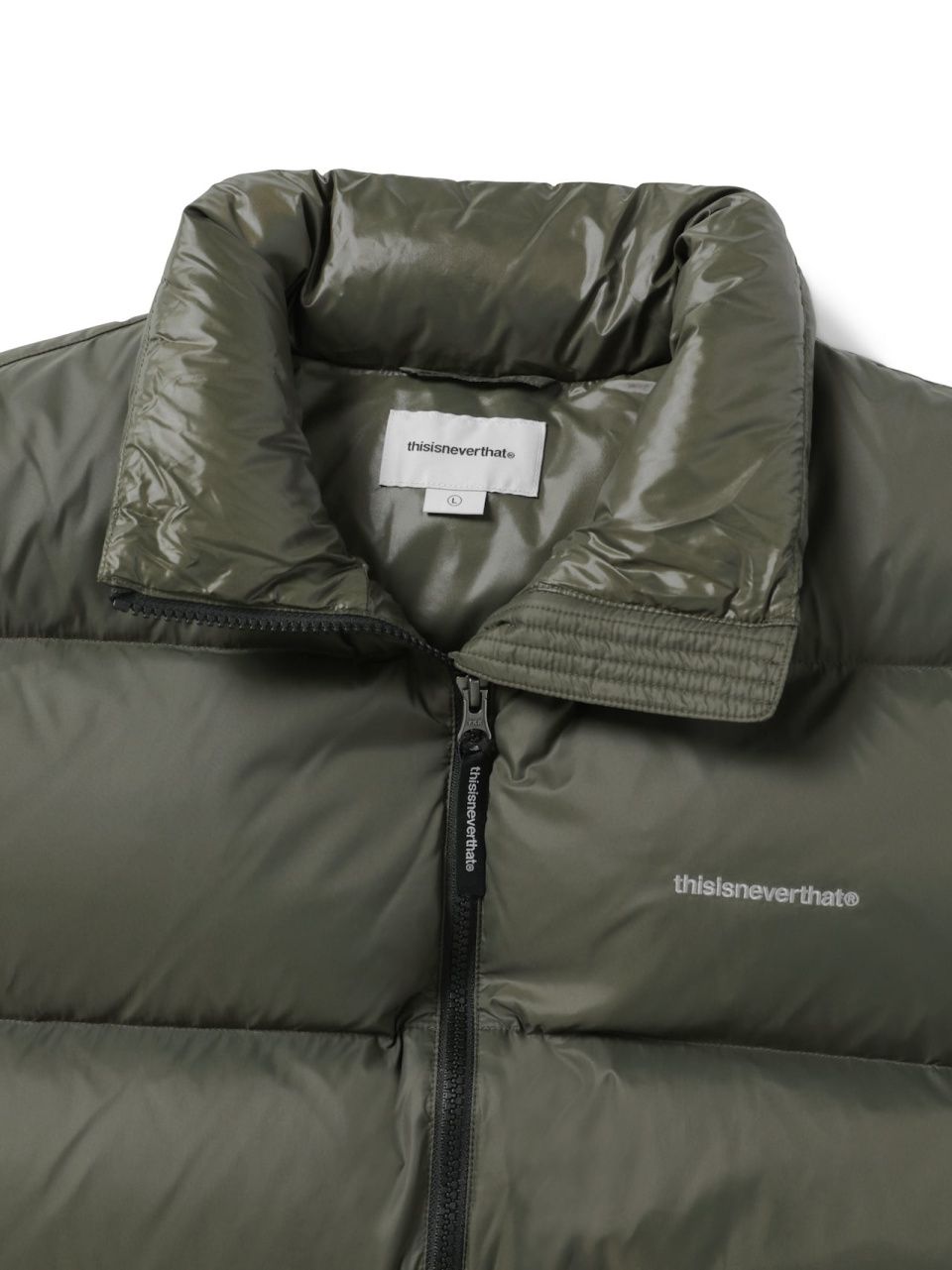 MUSINSA公式 | thisisneverthat PERTEX® T ダウンジャケット オリーブ