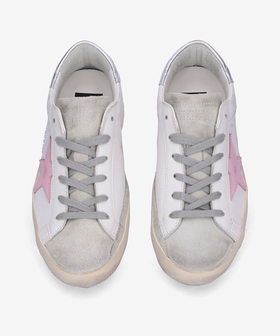 MUSINSA公式 | GOLDEN GOOSE 女性スーパースターシルバーヒールタップ