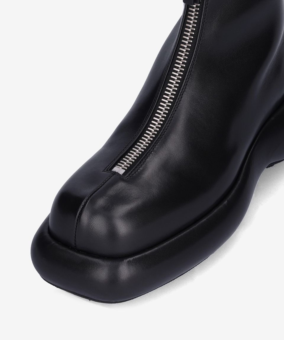 MUSINSA公式 | JIL SANDER ジップアップチャンキーレザーチェルシー