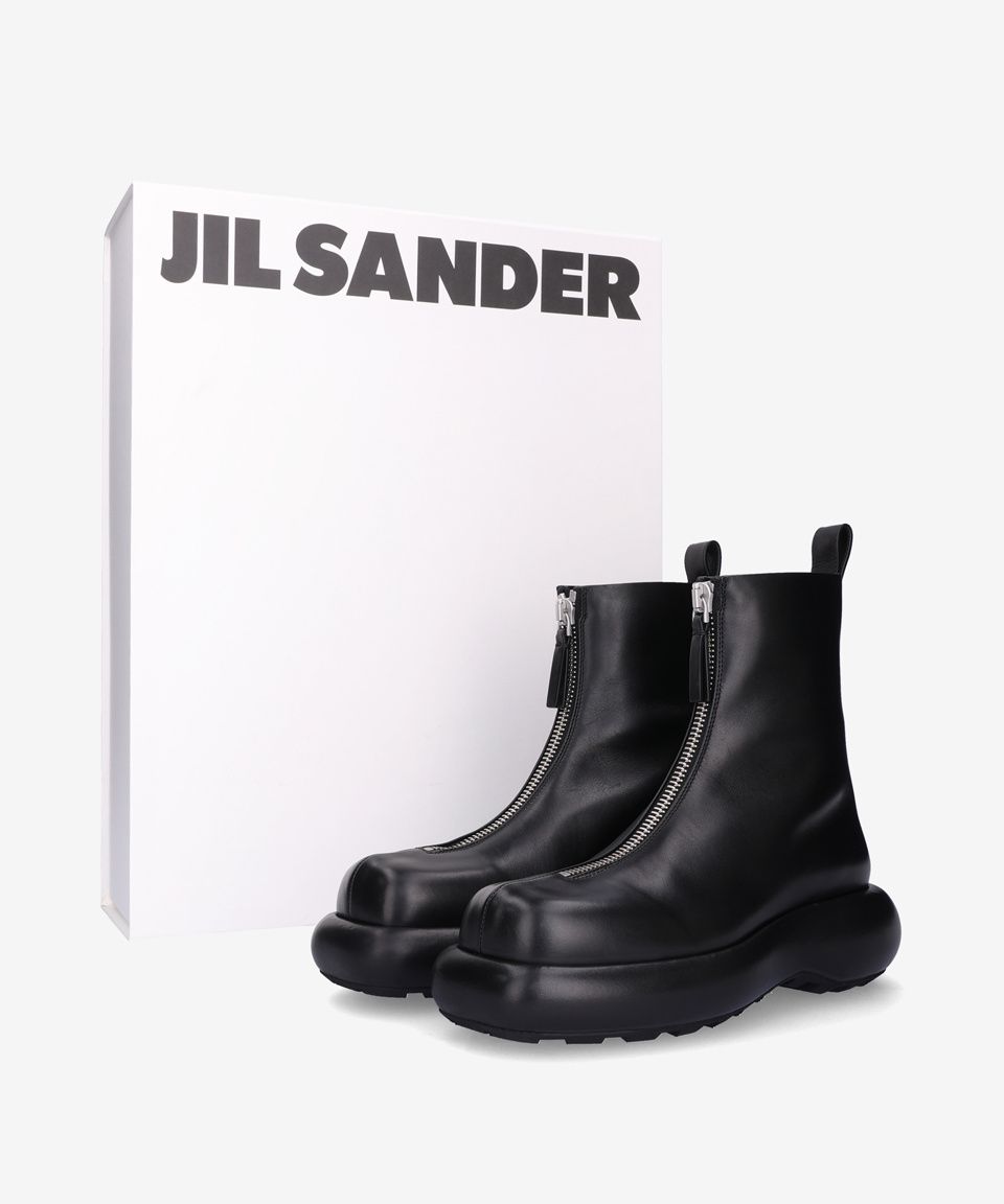 MUSINSA公式 | JIL SANDER ジップアップチャンキーレザーチェルシー