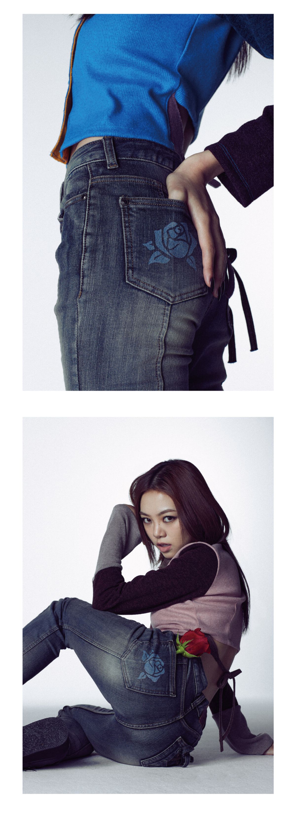 **Darling, you're bad - Rose Boots Cut Denim_Vintage Blue (CHAERYEONG)** (lightstick, fanlight) — authentic K-POP merch sold by BYIT KPOP, fast worldwide shipping - 100% authentic KPOP Goods by **BYIT KPOP** (Lightstick, Album, Keyring, Photo Card, MD, Figure etc KPOP Merch) - Worldwide shipping, Safe and Fast delivery guaranteed (официальный лайтстик, фанлайт, кей-поп мерч) — authentic K-POP goods (официальный мерч) sold by BYIT KPOP, worldwide shipping (доставка по всему миру)
