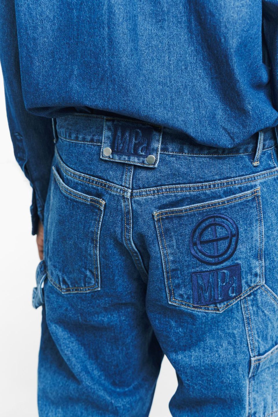 MUSINSA | PLASTICPRODUCT MPa Painter Denim (BLUE)