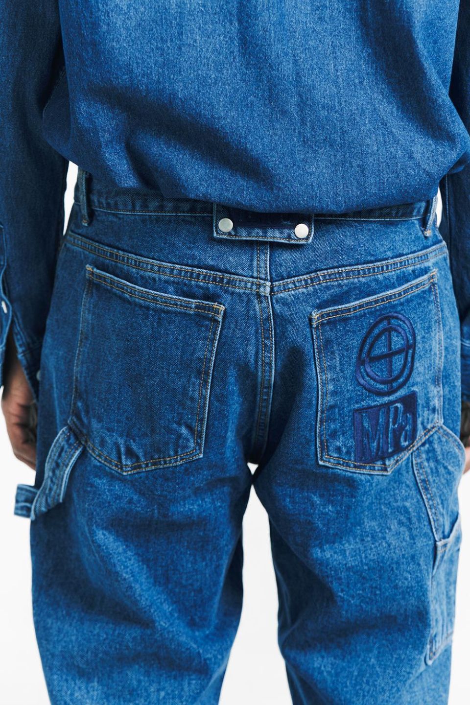 MUSINSA | PLASTICPRODUCT MPa Painter Denim (BLUE)