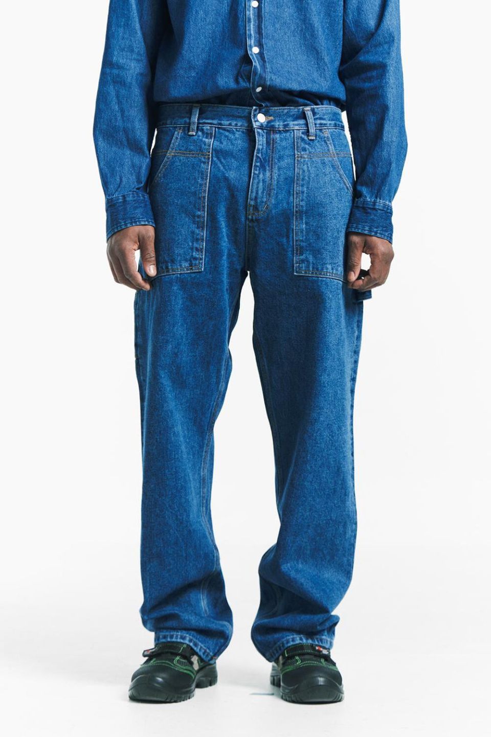 MUSINSA | PLASTICPRODUCT MPa Painter Denim (BLUE)