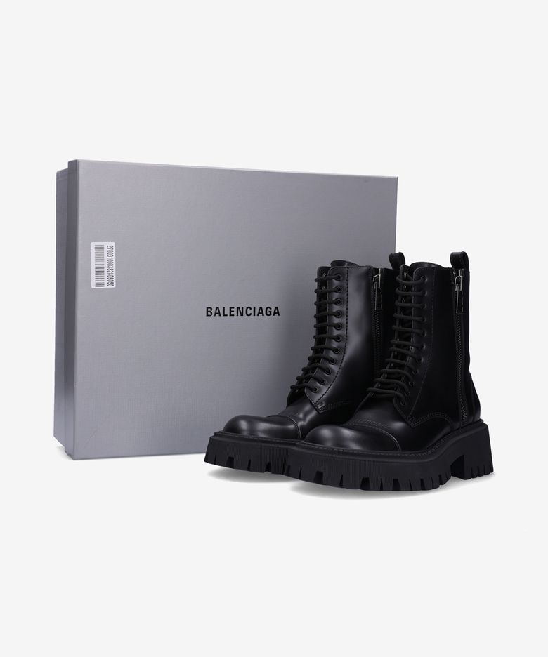 ◇BALENCIAGA TRACTOR 617420 レザー ブーツ/36 - メルカリ ◇美品 