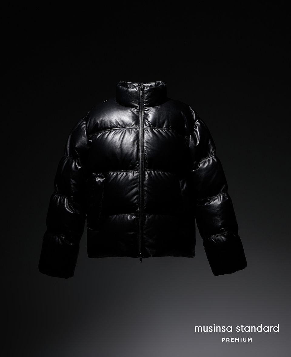 MUSINSA公式 | MUSINSA STANDARD LAMBSKIN DOWN SHORT PUFFER JACKET