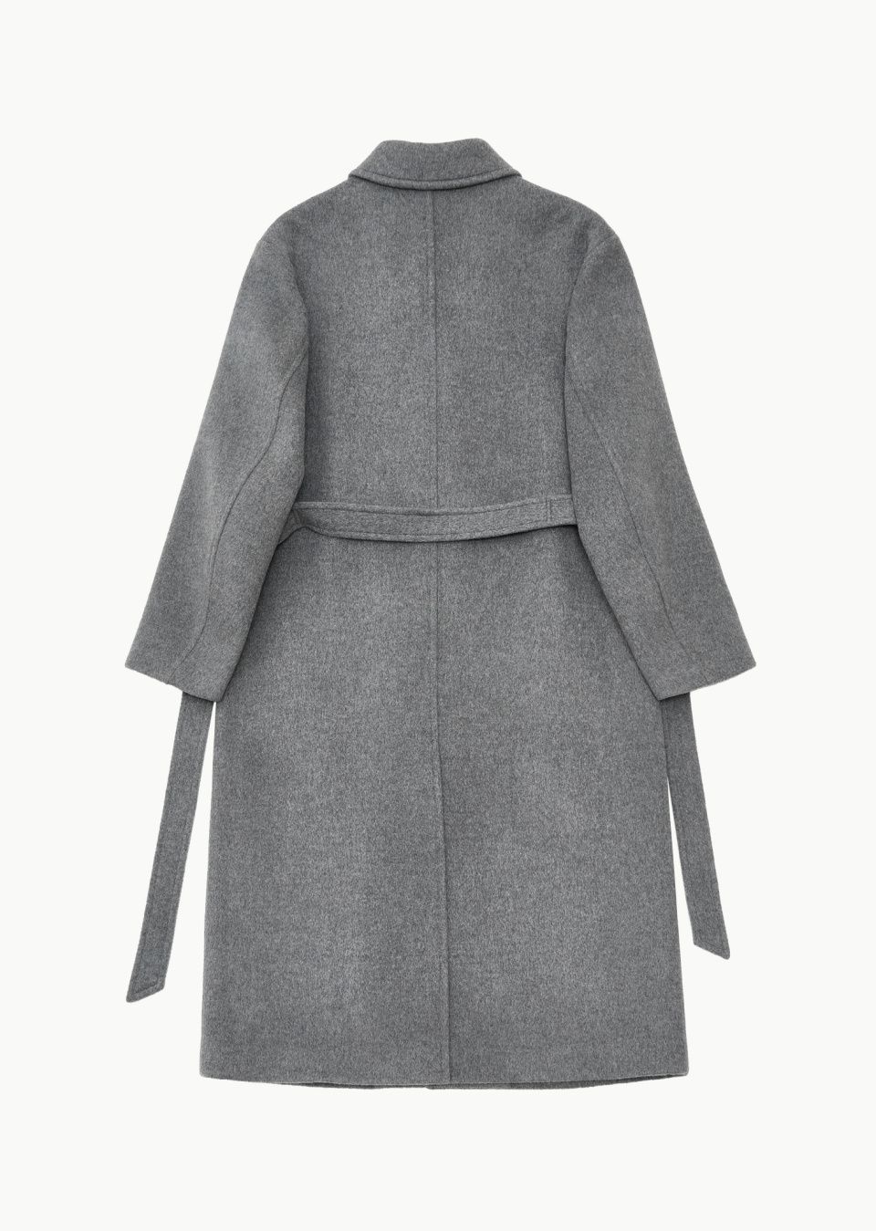 MUSINSA公式 | AMOMENTO SINGLE BREASTED LONG COAT (2COLORS)