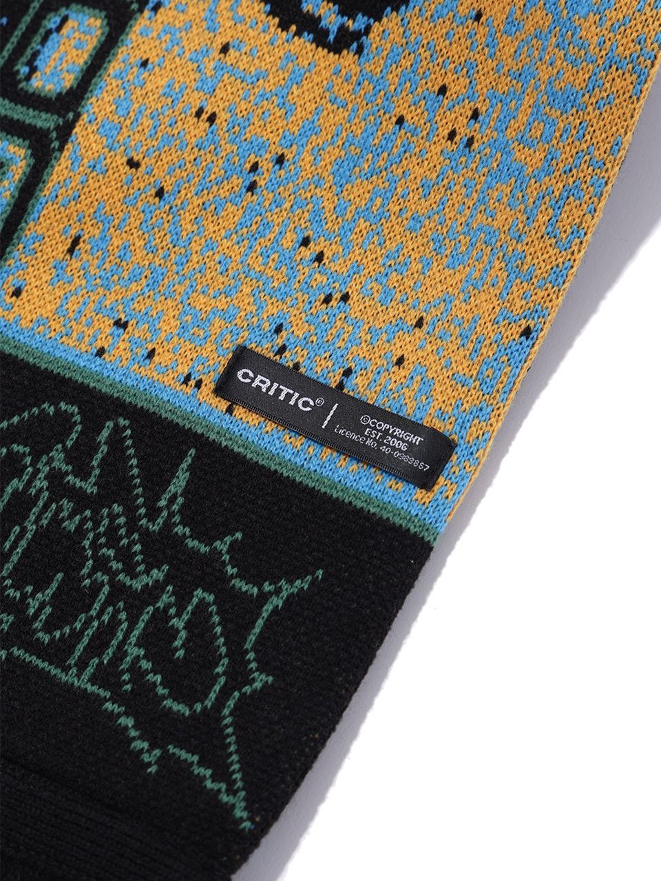 MUSINSA公式 | CRITIC INVASION MUFFLER BLACK