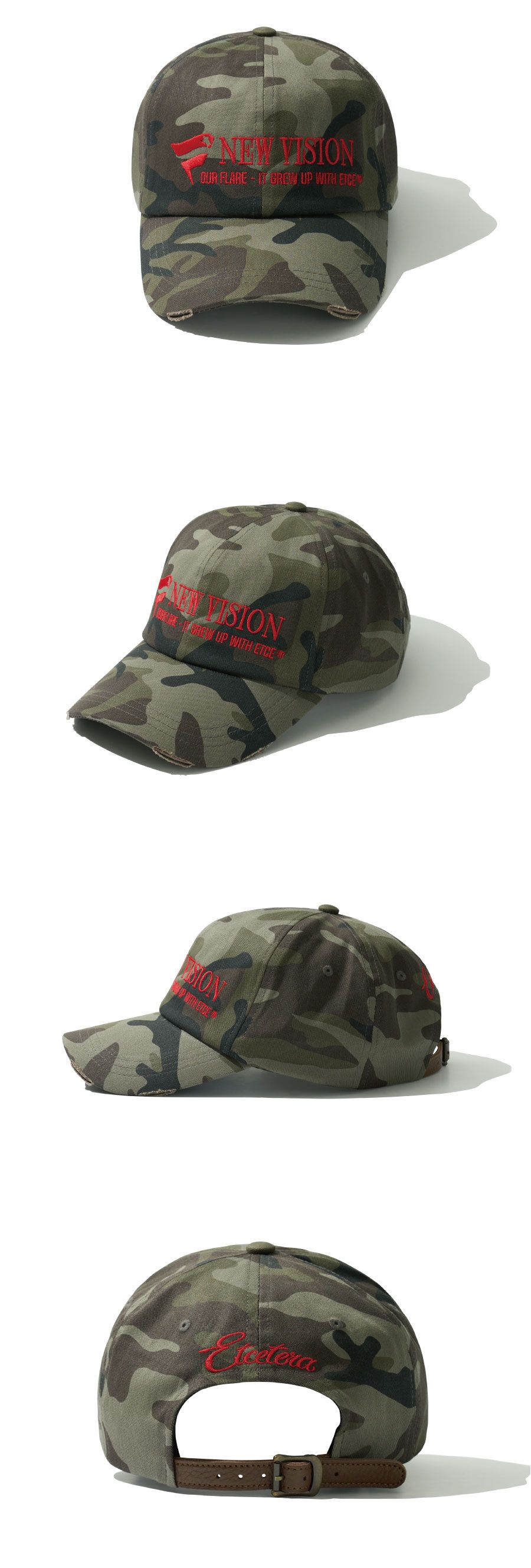 MUSINSA公式 | ETCE NEW VISION CAMO CAP (FOREST GREEN)