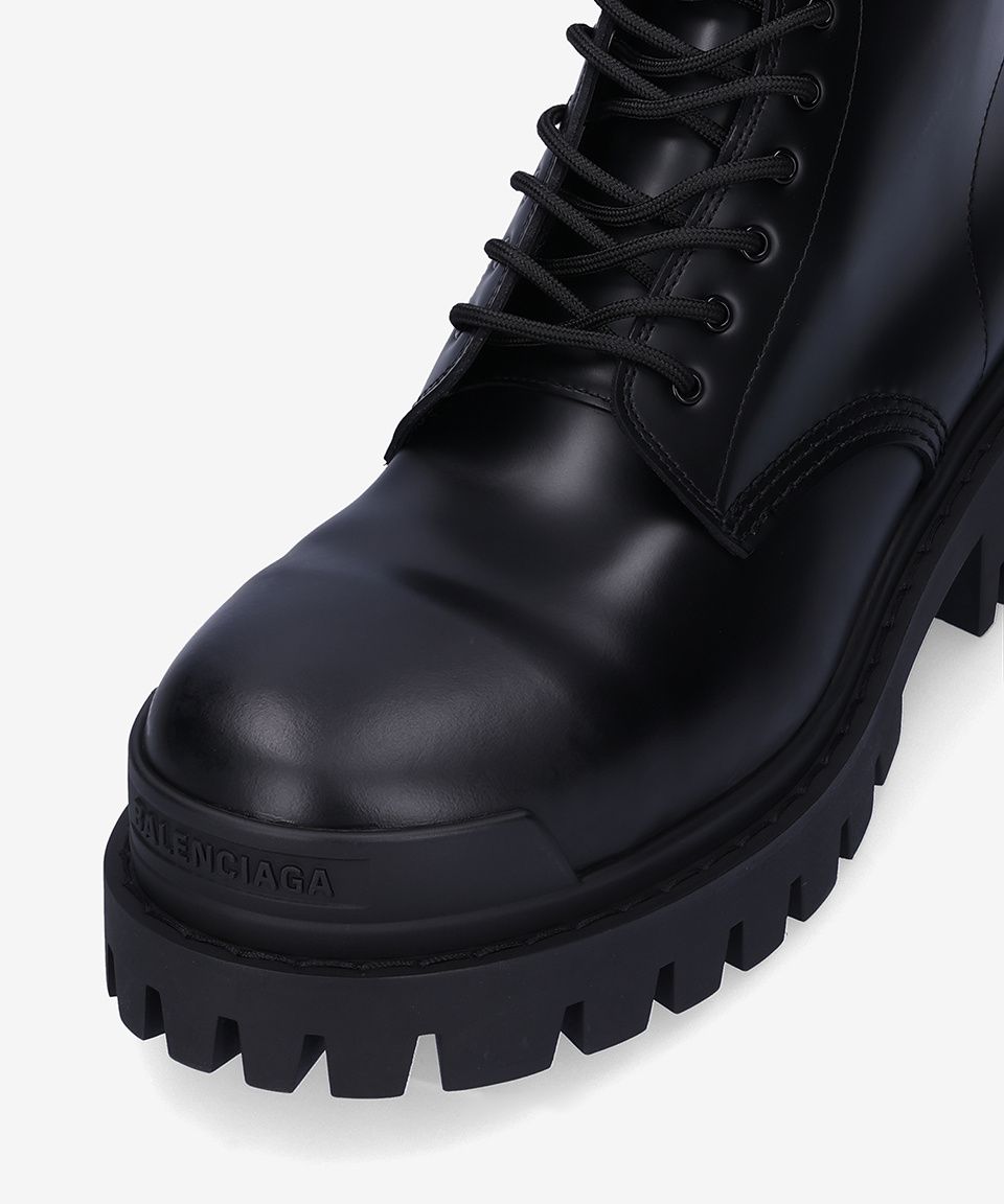 MUSINSA公式 | BALENCIAGA ストライクレースアップブーツ - ブラック