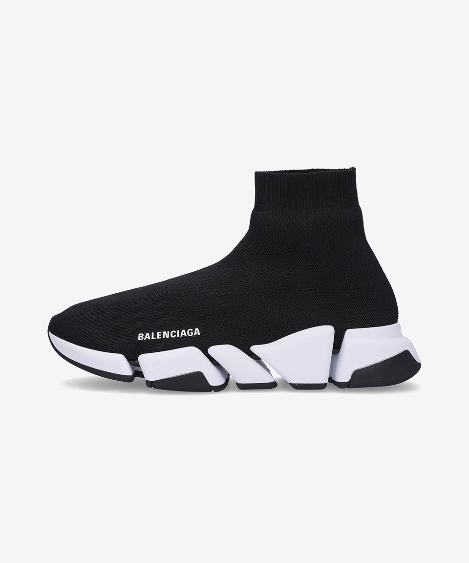 MUSINSA | BALENCIAGA Speed 2.0 Sneakers - Black / 617239W2DB21015