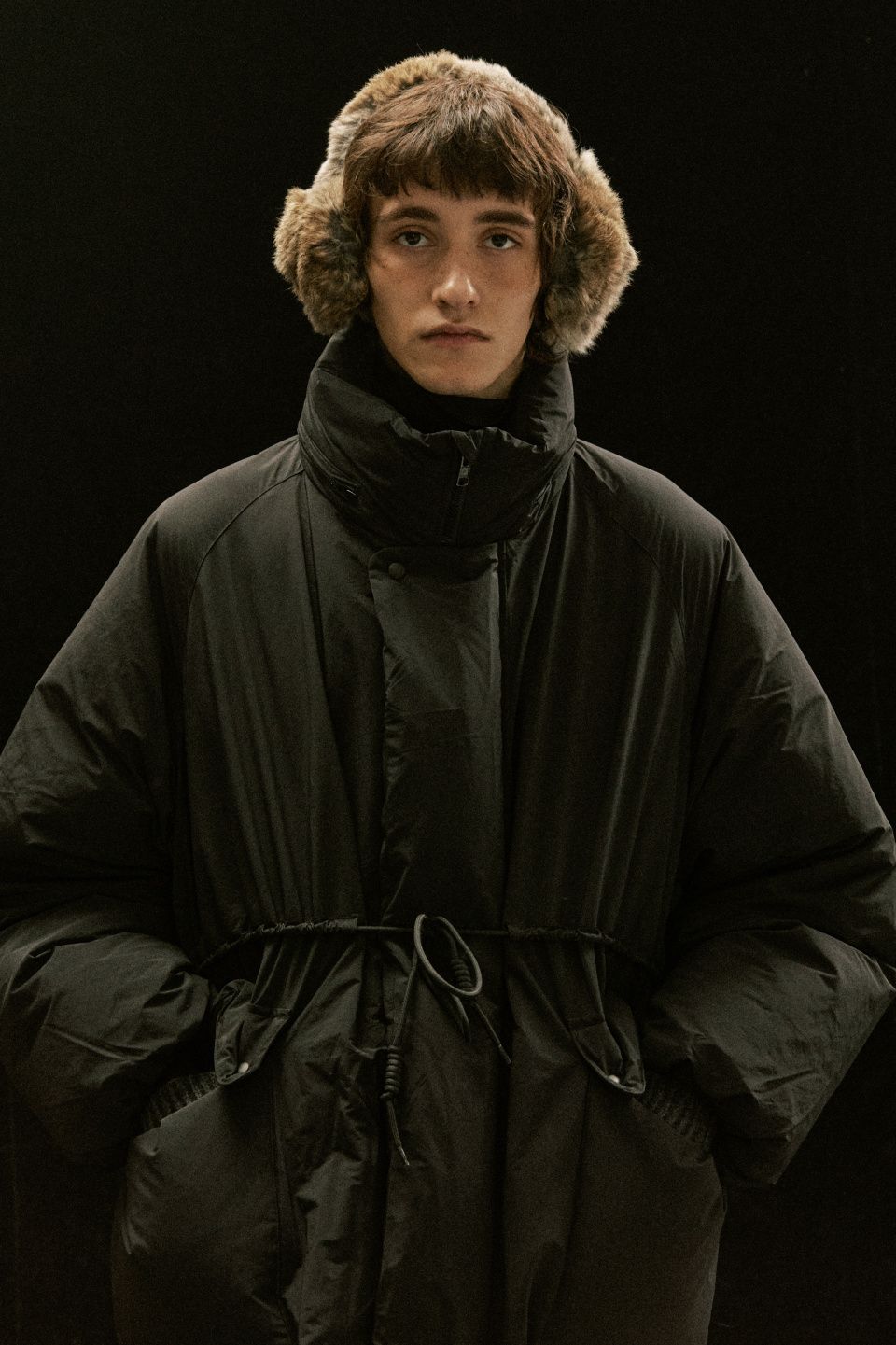 MUSINSA公式 | THOMAS MORE TD4-JP08 Monster String Parka - Black