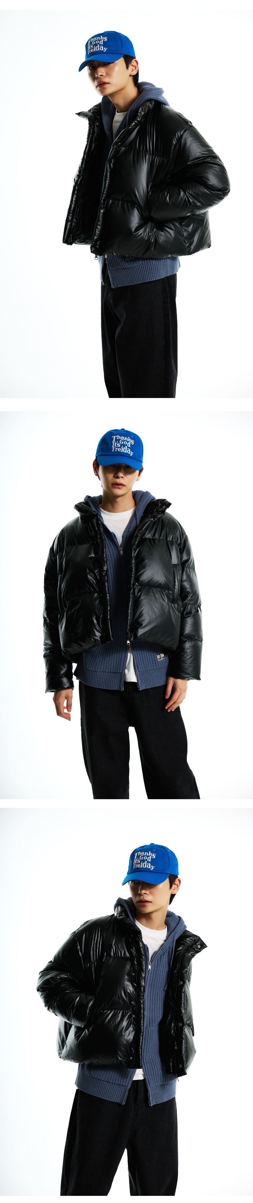 MUSINSA | FREI Short Puffer Jacket (BLACK)