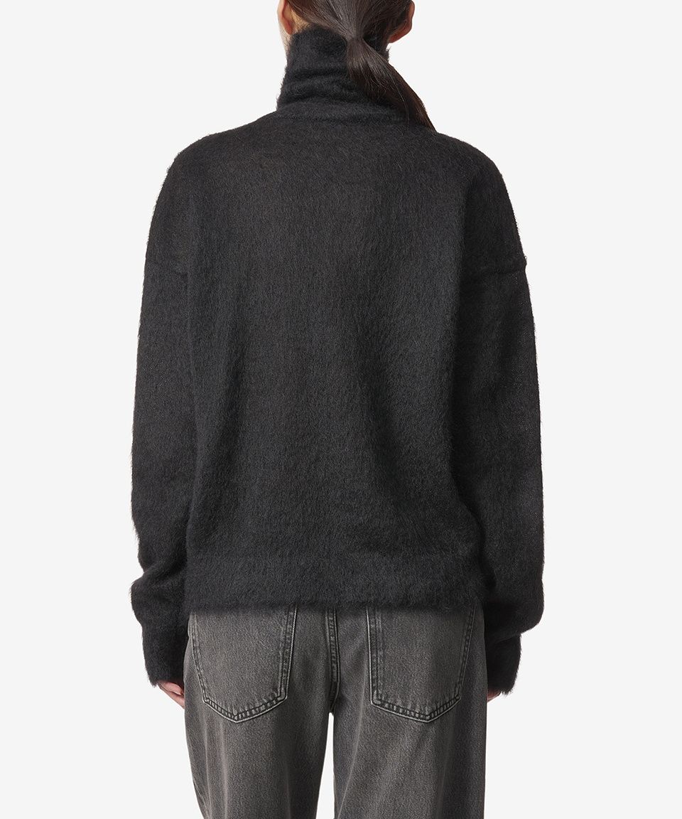 SAINT LAURENT モヘア ニット MUSINSA公式 | SAINT LAURENT モヘアニット - ブラック / 759720Y76IH1000
