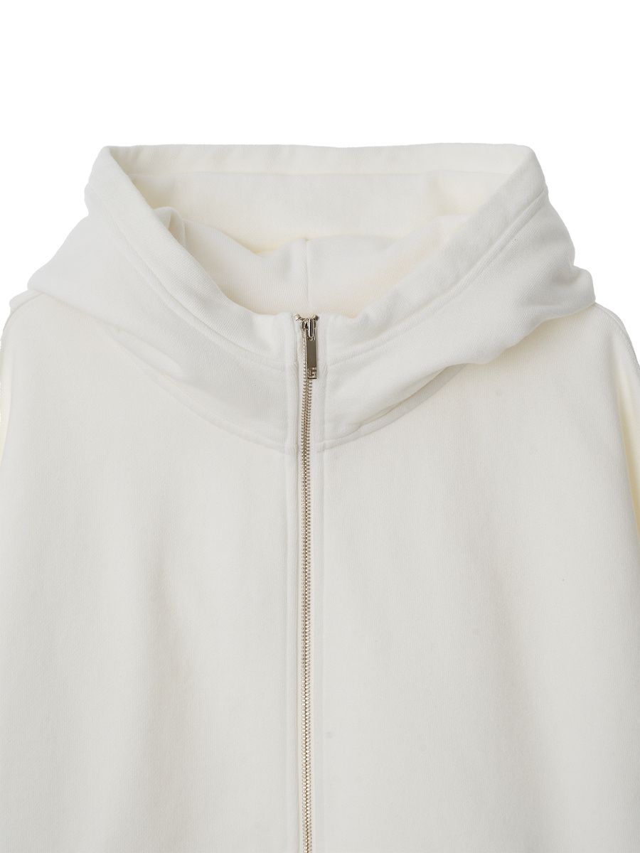 MUSINSA | GLOWNY G CLASSIC WASHED BOXY ZIP UP (WHITE)