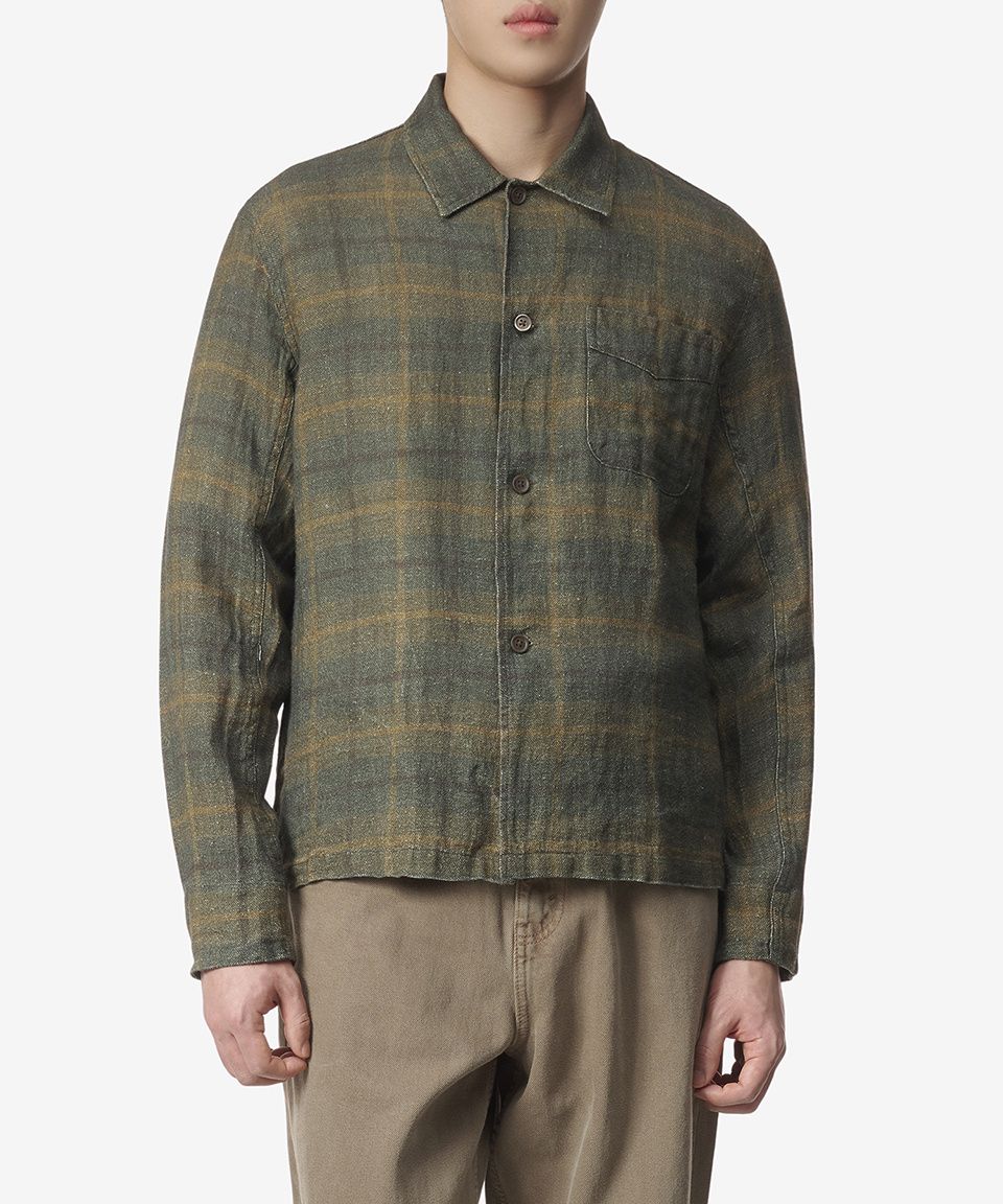 新品 46 23aw OUR LEGACY クラシックシャツ 緑 6063 新品 46 23aw OUR LEGACY クラシックシャツ 緑 6063